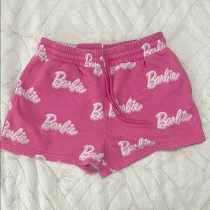 Barbie Pink Logo Shorts